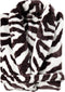 Zohome Badjas Zebra - Kamerjas voor Dames en Heren - XL - Ochtendjas - Geschikt voor de Sauna - Bruin