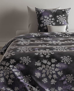Zohome Bassett Dekbedovertrek - Eenpersoons - Katoen - 140x200-220cm - Blauw