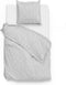Zohome Blitz Dekbedovertrek - Lits-jumeaux - Flanel - 260x200-220cm - Grijs