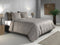 Zohome Blitz Dekbedovertrek - Tweepersoons - Flanel - 200x200-220cm - Natural