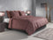 Zohome Blitz Dekbedovertrek - Tweepersoons - Flanel - 200x200-220cm - Rood