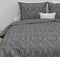 Zohome Blitz Dekbedovertrek - Tweepersoons - Flanel - 200x200-220cm - Taupe