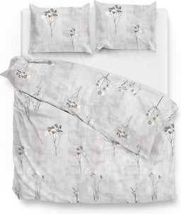 ZoHome Caiden Dekbedovertrek - Litsjumeaux - 240x200/220 cm - Light Grey