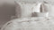 ZoHome Caiden Dekbedovertrek - Tweepersoons - 200x200/220 cm - Light Grey