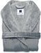 ZoHome Cara Badjas Lang - Fleece - Maat L - Seal Grey