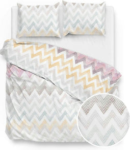 ZoHome Caro Dekbedovertrek - Tweepersoons - 200x200/220 cm - Multi