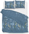 Zohome Cecilla Dekbedovertrek - 100% Katoen - 140x220 - Blauw