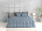 Zohome Chavelli Dekbedovertrek - Lits-jumeaux - Katoen - 240x200-220cm - Blauw