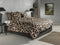 Zohome Dekbedovertrek Abbas - Bedlinnen met Dieren print - 240x220 - Natural - Dekbedhoes van 100% Katoen-Flanel