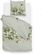 Zohome Dekbedovertrek Aldonza - Bedlinnen met Bloemen print - 240x220 - Groen - Dekbedhoes van 100% Katoen-Satijn