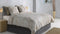 Zohome Dekbedovertrek Amber - Bedlinnen met Takken print - 200x220 - Natural - Dekbedhoes van 100% Katoen-Flanel