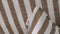Zohome Dekbedovertrek Banda-di-Lino - Bedlinnen met Strepen - 140x220 - Taupe - Dekbedhoes van 100% Katoen