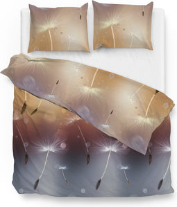 Zohome Dekbedovertrek Billie - Bedlinnen met Bloemen print - 240x220 - Multi - Dekbedhoes van 100% Katoen