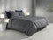 Zohome Dekbedovertrek Blitz - Effen Bedlinnen - 140x220 - Taupe - Dekbedhoes van 100% Katoen-Flanel