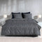 Zohome Dekbedovertrek Blitz - Effen Bedlinnen - 240x220 - Taupe - Dekbedhoes van 100% Katoen-Flanel