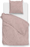 Zohome Dekbedovertrek Fiori-di-Satinado - Abstract Bedlinnen - 140x220 - Roze - Dekbedhoes van 100% Katoen-Satijn
