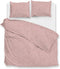Zohome Dekbedovertrek Fiori-di-Satinado - Abstract Bedlinnen - 140x220 - Roze - Dekbedhoes van 100% Katoen-Satijn