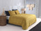Zohome Dekbedovertrek Fiori-di-Satinado - Abstract Bedlinnen - 140x220 - Geel - Dekbedhoes van 100% Katoen-Satijn