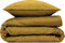 Zohome Dekbedovertrek Fiori-di-Satinado - Abstract Bedlinnen - 140x220 - Geel - Dekbedhoes van 100% Katoen-Satijn