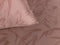 Zohome Dekbedovertrek Fiori-di-Satinado - Abstract Bedlinnen - 140x220 - Roze - Dekbedhoes van 100% Katoen-Satijn