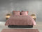 Zohome Dekbedovertrek Fiori-di-Satinado - Abstract Bedlinnen - 140x220 - Roze - Dekbedhoes van 100% Katoen-Satijn