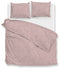 Zohome Dekbedovertrek Fiori-di-Satinado - Abstract Bedlinnen - 140x220 - Wit - Dekbedhoes van 100% Katoen-Satijn
