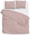 Zohome Dekbedovertrek Fiori-di-Satinado - Abstract Bedlinnen - 200x220 - Roze - Dekbedhoes van 100% Katoen-Satijn