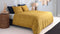Zohome Dekbedovertrek Fiori-di-Satinado - Abstract Bedlinnen - 200x220 - Geel - Dekbedhoes van 100% Katoen-Satijn
