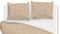 Zohome Dekbedovertrek Fiori-di-Satinado - Abstract Bedlinnen - 200x220 - Beige - Dekbedhoes van 100% Katoen-Satijn