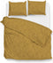 Zohome Dekbedovertrek Fiori-di-Satinado - Abstract Bedlinnen - 240x220 - Geel - Dekbedhoes van 100% Katoen-Satijn