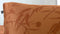 Zohome Dekbedovertrek Fiori-di-Satinado - Abstract Bedlinnen - 240x220 - Oranje - Dekbedhoes van 100% Katoen-Satijn