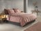 Zohome Dekbedovertrek Fiori-di-Satinado - Abstract Bedlinnen - 240x220 - Roze - Dekbedhoes van 100% Katoen-Satijn