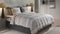 Zohome Dekbedovertrek Lana - Bedlinnen met Takken print - 240x220 - Taupe - Dekbedhoes van 100% Katoen
