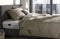 Zohome Dekbedovertrek Lino - Effen Bedlinnen - 140x220 - Taupe - Dekbedhoes van 100% Katoen