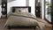 Zohome Dekbedovertrek Lino - Effen Bedlinnen - 140x220 - Taupe - Dekbedhoes van 100% Katoen
