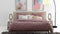 Zohome Dekbedovertrek Lino - Effen Bedlinnen - 240x220 - Rood - Dekbedhoes van 100% Katoen