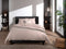 Zohome Dekbedovertrek Lino - Effen Bedlinnen - 260x220 - Beige - Dekbedhoes van 100% Katoen
