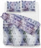 Zohome Dekbedovertrek Manou - Bedlinnen met Abstract print - 200x220 - Paars - Dekbedhoes van 100% Katoen