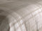 Zohome Dekbedovertrek Marley - Effen Bedlinnen - 140x220 - Natural - Dekbedhoes van 100% Katoen-Flanel