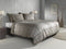 Zohome Dekbedovertrek Marley - Effen Bedlinnen - 260x220 - Natural - Dekbedhoes van 100% Katoen-Flanel