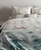 Zohome Dekbedovertrek Marnix - Bedlinnen met Zee print - 240x220 - Blauw - Dekbedhoes van 100% Katoen