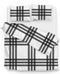 Zohome Dekbedovertrek Mendel - Bedlinnen met Patchwork print - 260x220 - Wit - Dekbedhoes van 100% Katoen-Flanel
