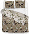 Zohome Dekbedovertrek Mylie - Bedlinnen met Takken print - 240x220 - Natural - Dekbedhoes van 100% Katoen-Satijn