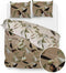 Zohome Dekbedovertrek Mylie - Bedlinnen met Takken print - 240x220 - Natural - Dekbedhoes van 100% Katoen-Satijn