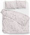 Zohome Dekbedovertrek Nicolina - Bedlinnen met Takken print - 240x220 - Roze - Dekbedhoes van 100% Katoen