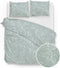 Zohome Dekbedovertrek Paisley-di-Lino - Abstract Bedlinnen - 140x220 - Groen - Dekbedhoes van 100% Katoen