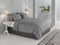 Zohome Dekbedovertrek Paisley-di-Lino - Abstract Bedlinnen - 140x220 - Grijs - Dekbedhoes van 100% Katoen