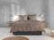 Zohome Dekbedovertrek Paisley-di-Lino - Abstract Bedlinnen - 140x220 - Taupe - Dekbedhoes van 100% Katoen