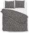 Zohome Dekbedovertrek Paisley-di-Lino - Abstract Bedlinnen - 140x220 - Grijs - Dekbedhoes van 100% Katoen