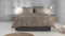Zohome Dekbedovertrek Paisley-di-Lino - Abstract Bedlinnen - 140x220 - Taupe - Dekbedhoes van 100% Katoen